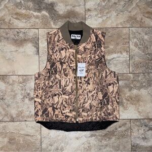 Billy Hill OSB Wood Chip Camo Vest 2020 Rare - Size 1 (M-L)